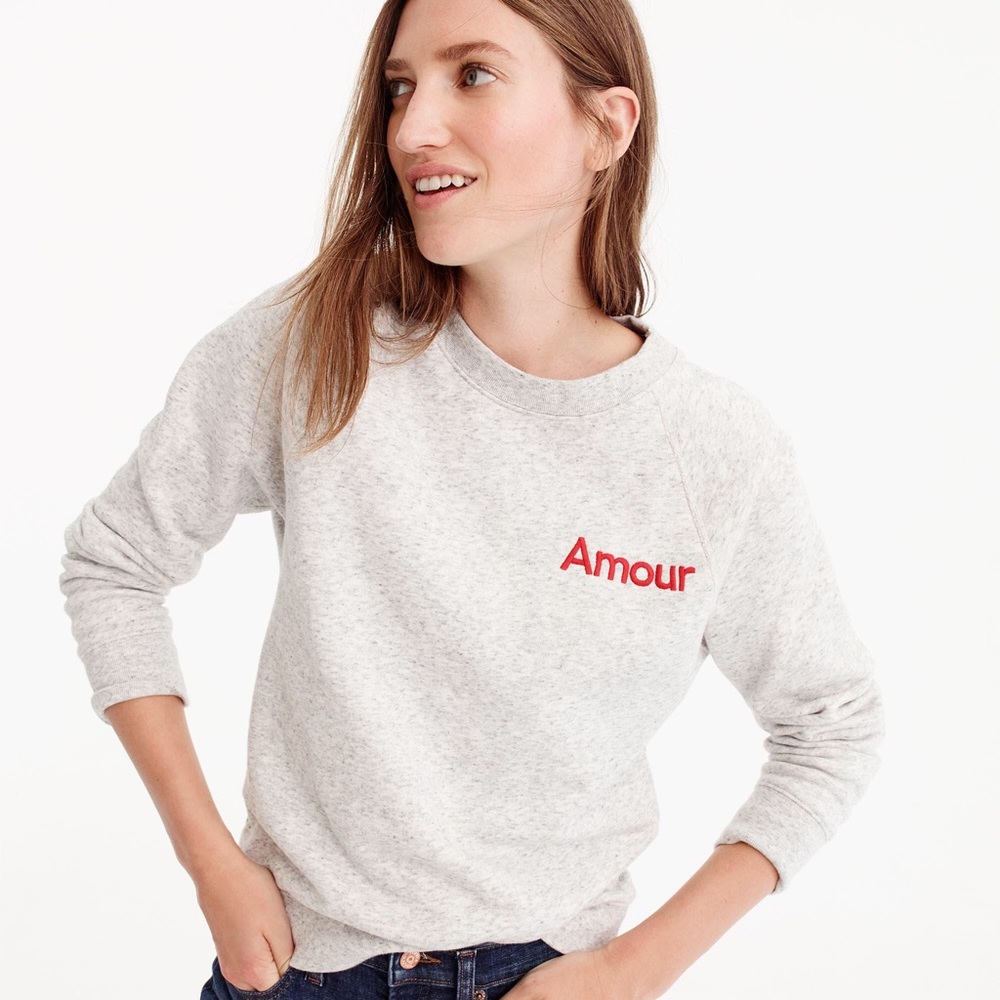 J. Crew Amour Sweatshirt